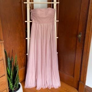 Jenny Yoo Ryder Convertible Dress, Whipped Apricot, Size 12